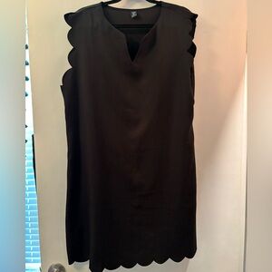 SHEIN Scalloped Dress